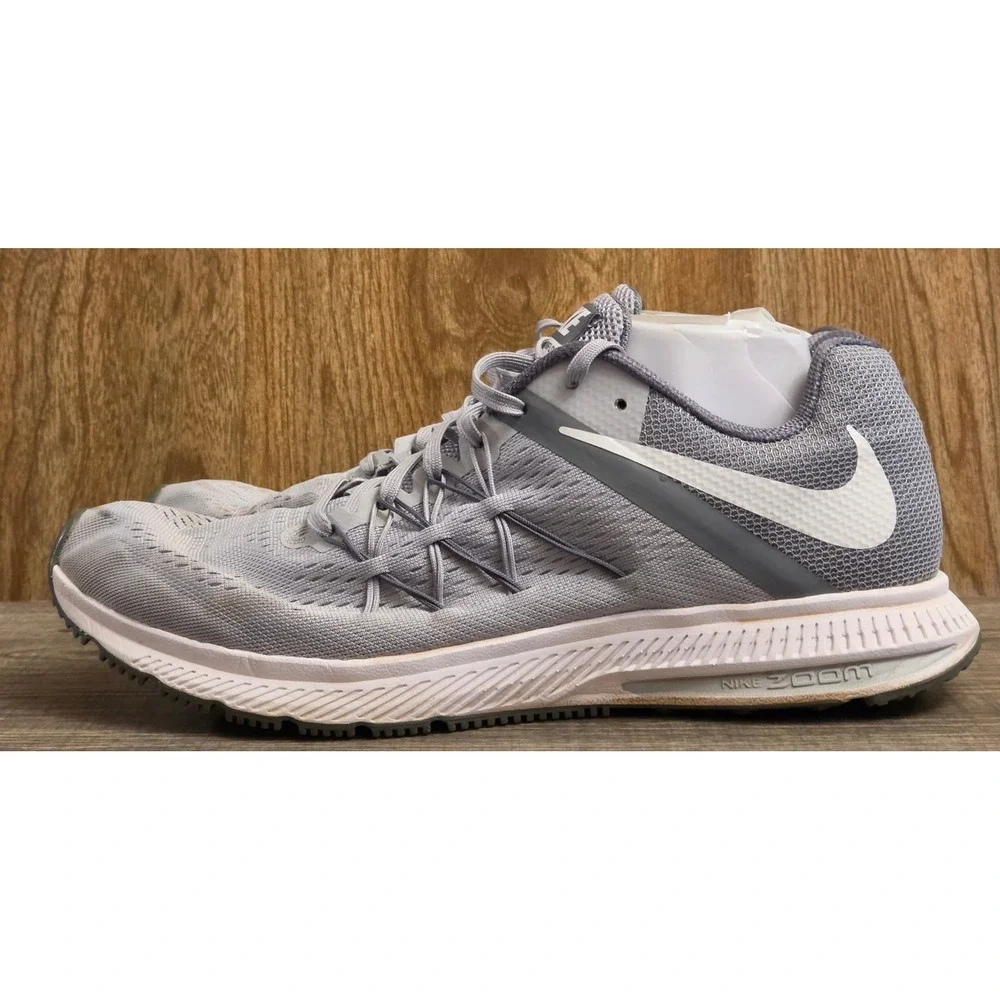 Nike Zoom Winflo 3 Running Shoes Mens Size 11 Gray